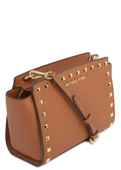 michael kors tan leather clutch|Michael Kors evening clutch.